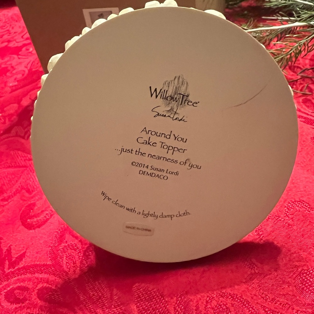 Willow Tree 'Around You' Cake Topper - Picture 2 of 5